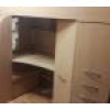 кровать-чердак со столом и шкафами